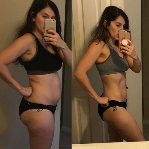 Isabel, 48 anos, antes e depois